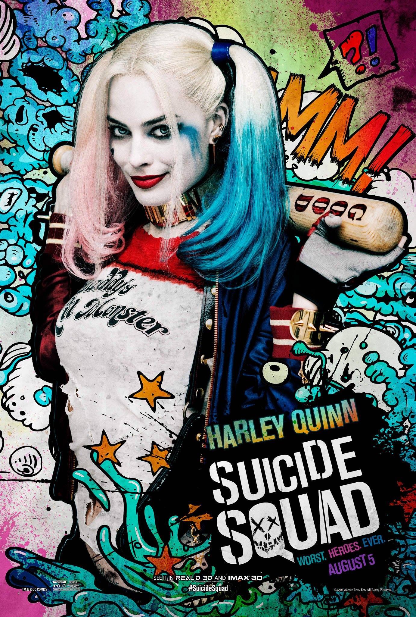 Harley Quinn from Suicide Squad.